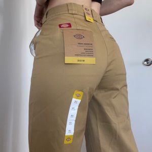 Dickie’s High rise juniors wide leg worker pant